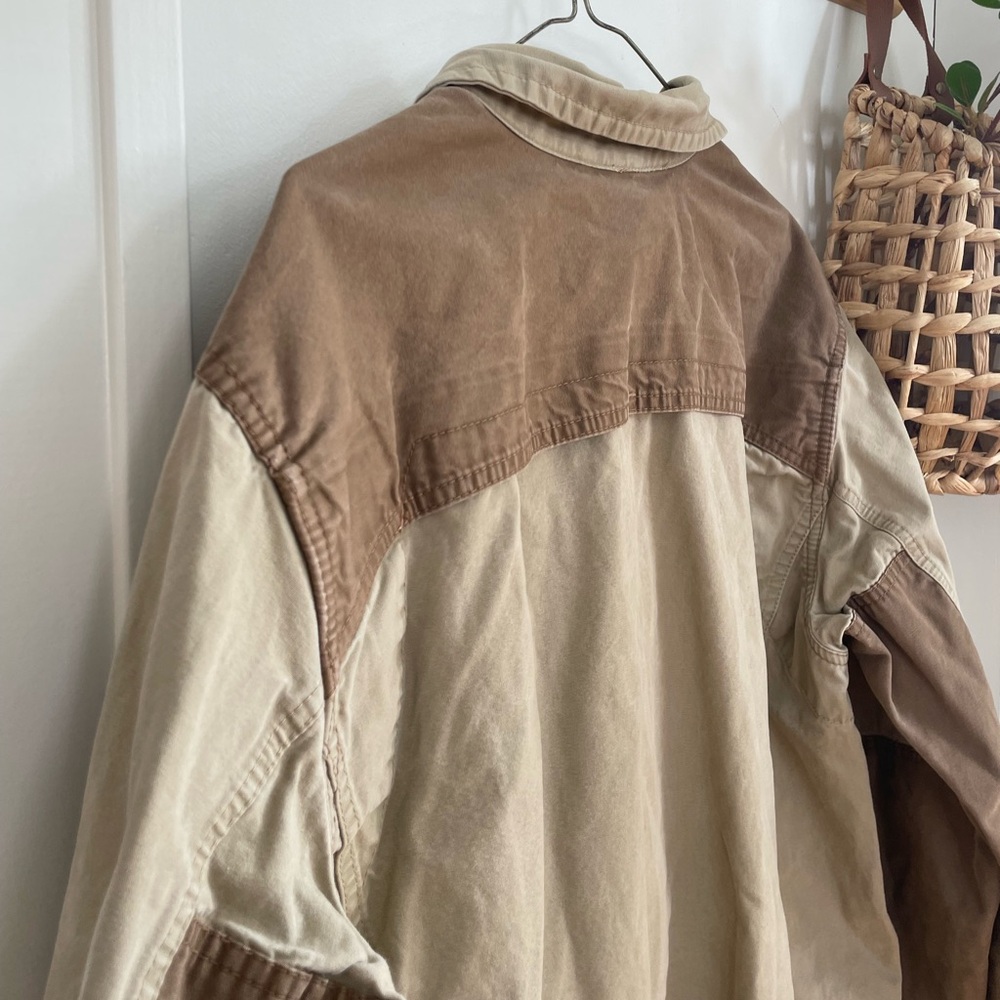 Eddie Bauer Sport Shop Hunting Shirt Jacket. Size XLT. Vented Canvas Feel - Picture 6 of 7